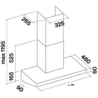 Кухонная вытяжка Falmec Marte Professional 90 950 м3/ч (нержавеющая сталь) - Изображение №2 — Chaika Market