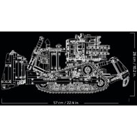 Конструктор LEGO Technic 42131 Бульдозер Cat D11 на пульте управления - Изображение №8 — Chaika Market