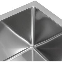 Кухонная мойка ARFEKA ECO AR 700*500 SATIN DECOR MILLET GRAINS - Изображение №5 — Chaika Market