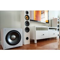 Проводной сабвуфер Taga Harmony TSW-212 SE (белый) - Изображение №5 — Chaika Market