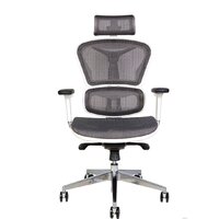 Офисное кресло Norden Hero White YS-0810H-T(E+E)W (белый/серый) - Изображение №2 — Chaika Market