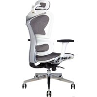 Офисное кресло Norden Hero White YS-0810H-T(E+E)W (белый/серый) - Изображение №4 — Chaika Market