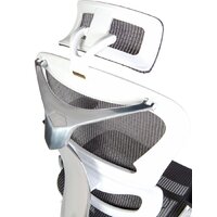 Офисное кресло Norden Hero White YS-0810H-T(E+E)W (белый/серый) - Изображение №5 — Chaika Market