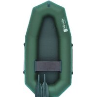 Гребная лодка Муссон R-195 с гребками (зеленый) — Chaika Market