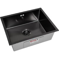 Кухонная мойка ARFEKA ECO AR 550*450 BLACK PVD NANO DECOR - Изображение №2 — Chaika Market