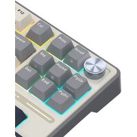 Клавиатура Royal Kludge R87 Pro Half Grey (RK Brown) - Изображение №7 — Chaika Market