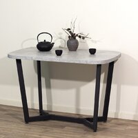 Столешница Millwood Закругленная 130x80 (бетон) - Изображение №2 — Chaika Market