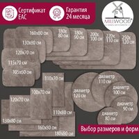 Столешница Millwood Закругленная 130x80 (бетон) - Изображение №10 — Chaika Market