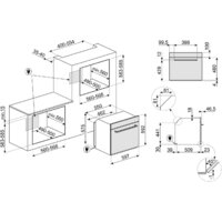 Электрический духовой шкаф Smeg SF64M3S1PZB - Изображение №2 — Chaika Market