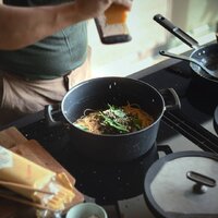 Кастрюля Fiskars Hard Face 1075527 - Изображение №5 — Chaika Market