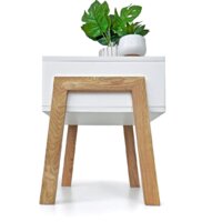 Комод Crafto Мунк 02 44x40x50 (белый дуб) - Изображение №3 — Chaika Market