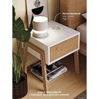 Комод Crafto Мунк 02 44x40x50 (белый дуб) - Изображение №9 — Chaika Market