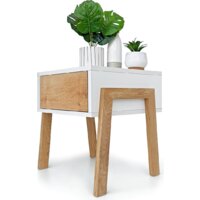 Комод Crafto Мунк 02 44x40x50 (белый дуб) - Изображение №4 — Chaika Market