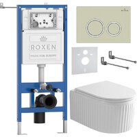 Унитаз подвесной Roxen StounFix Dual Fresh 968249 - Изображение №2 — Chaika Market