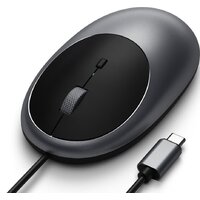 Мышь Satechi C1 (серый космос) - Изображение №2 — Chaika Market