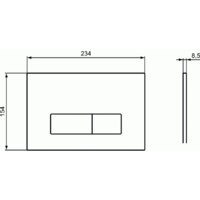 Инсталляция для унитаза Ideal Standard Prosys Frame 120 M R020467+R0121AC - Изображение №2 — Chaika Market