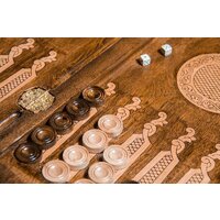 Шашки/нарды Mkhitaryan Орнамент 1 DM011 - Изображение №5 — Chaika Market