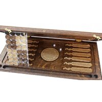 Шашки/нарды Mkhitaryan Орнамент 1 DM011 - Изображение №4 — Chaika Market