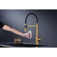 Смеситель Paulmark Magneto One Ma213188-BG (золото/брашированное золото) - Изображение №8 — Chaika Market