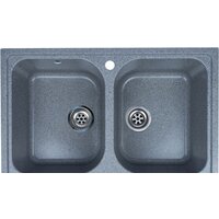 Кухонная мойка Granrus GR-785 W (темно-серый) — Chaika Market