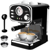 Рожковая кофеварка Yoer Breve EM01BK - Изображение №2 — Chaika Market