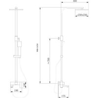 Душевая система  Abber Daheim AF8216L (хром) - Изображение №4 — Chaika Market