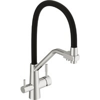 Смеситель Cersanit Vivo однорычажный с фильтром с гибким изливом 68217 (хром) - Изображение №2 — Chaika Market