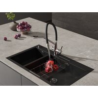 Смеситель Cersanit Vivo однорычажный с фильтром с гибким изливом 68217 (хром) - Изображение №14 — Chaika Market