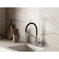 Смеситель Cersanit Vivo однорычажный с фильтром с гибким изливом 68217 (хром) - Изображение №8 — Chaika Market