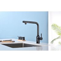 Смеситель Paulmark Viper VI213105-GB (черный/черный глянцевый) - Изображение №2 — Chaika Market