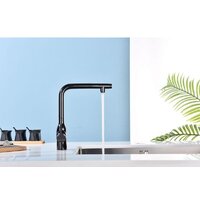 Смеситель Paulmark Viper VI213105-GB (черный/черный глянцевый) - Изображение №3 — Chaika Market