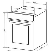 Электрический духовой шкаф HOMSair OEM451BK - Изображение №2 — Chaika Market
