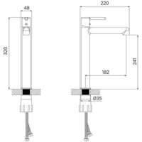 Смеситель IDDIS Aiger AIGBL01i01 - Изображение №15 — Chaika Market