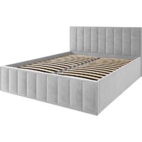 Кровать ДСВ Лана 1.8 с ПМ 180x200 (серый софт) - Изображение №2 — Chaika Market