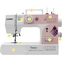 Электромеханическая швейная машина Leader Tweed - Изображение №30 — Chaika Market