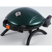 Портативный газовый гриль O-grill 900MT (зеленый) - Изображение №4 — Chaika Market