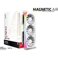 Видеокарта XFX Mercury AMD Radeon RX 9070 XT OC White Magnetic Air Edition RGB RX-97TMARGW9 - Изображение №5 — Chaika Market