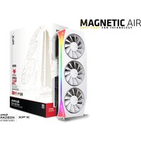 Видеокарта XFX Mercury AMD Radeon RX 9070 XT OC White Magnetic Air Edition RGB RX-97TMARGW9 - Изображение №6 — Chaika Market