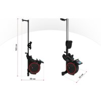 Гребной тренажер Unixfit Techno Rower 410E - Изображение №7 — Chaika Market