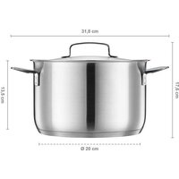 Кастрюля Fiskars All Steel 1064752 - Изображение №2 — Chaika Market