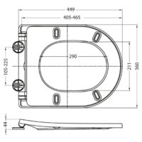 Унитаз приставной BelBagno Sfera-R BB2141CBR (без сиденья) - Изображение №2 — Chaika Market
