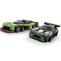 Конструктор LEGO Speed Champions 76910 Aston Martin Valkyrie AMR Pro+Vantage GT3 - Изображение №2 — Chaika Market