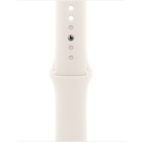 Умные часы Apple Watch SE 3 40 мм (алюминиевый корпус, звездный свет/звездный свет, спортивный силиконовый ремешок S/M) - Изображение №3 — Chaika Market