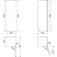 Морозильник Smeg FF18EN2HX - Изображение №4 — Chaika Market