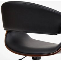 Офисное кресло TetChair Bend (орех/кожзам черный) - Изображение №3 — Chaika Market