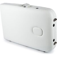 Массажный стол Atlas Sport 60 см складной 3-с деревянный (белый) - Изображение №4 — Chaika Market