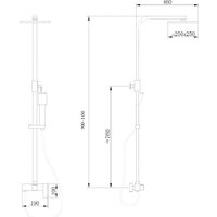Душевая система  Abber Daheim AF8220L (хром) - Изображение №4 — Chaika Market
