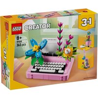 Конструктор LEGO Creator 3 в 1 31169 Пишущая машинка с цветами — Chaika Market