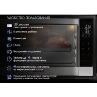 Мини-печь Tuarex TK-5065 - Изображение №8 — Chaika Market