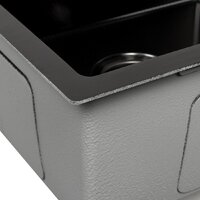 Кухонная мойка ARFEKA ECO AR 450*500 BLACK PVD NANO DECOR - Изображение №4 — Chaika Market